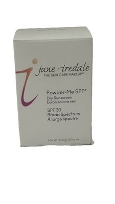 Jane Iredale Powder -Me SPF-30 Dry Sunscreen Broad Spectrum .62oz New Sealed