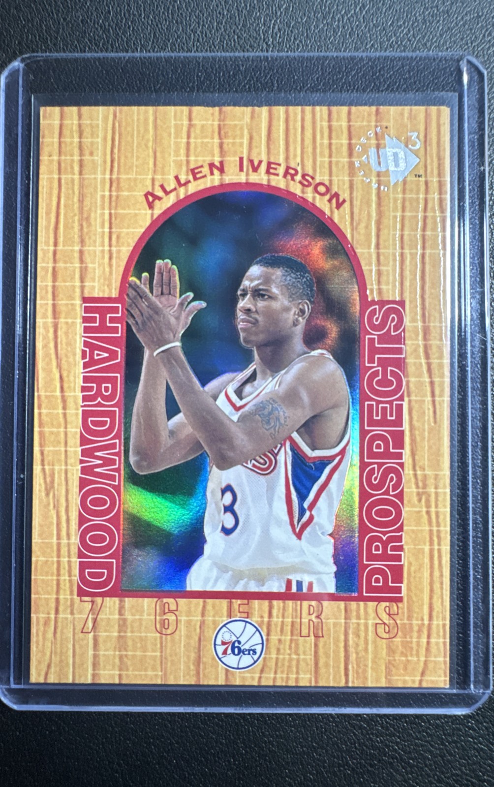 1996-97 Upper Deck UD3 - Hardwood Prospects Allen Iverson #14 (RC)