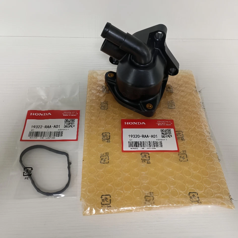 Genuine Thermostat 19320-RAA-A01 with Gasket for Honda Accord CRV CIVIC TSX ILX - Image 2 of 4