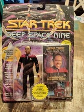 1993 STAR TREK Deep Space Nine Commander Sisko Action Figure By Playmates