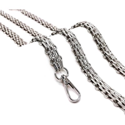 1 tracolla di ricambio universale, 3,8 cm di larghezza, in nylon, regolabile, per borsa a tracolla, per laptop, borsa a tracolla, colore bianco