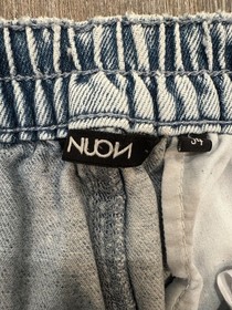 NUON Women&rsquo;s Paper bag Denim Jeans, Size 34