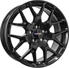 Alloy Wheels 18" Wolfhart Munich 3 Black Gloss For Chevrolet Blazer 19-21