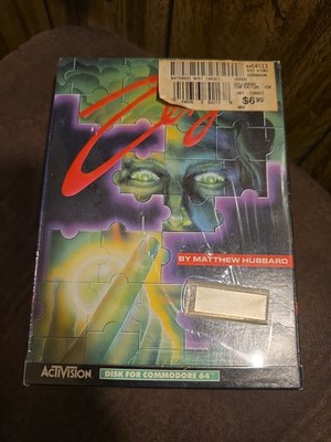 MINT ZENJI CARTRIDGE GAME NEW FACTORY SEALED FOR COMMODORE 64