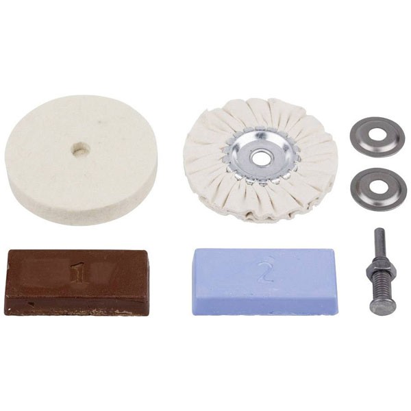 Wolfcraft Hobby Polishing Set 1pc For Precision Polishing