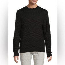 New Missoni Men  s Tonal Chevron Cotton-Blend Sweater Size: XL