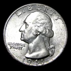1941-D Washington Quarter Silver ---- Stunning Coin --- #746M