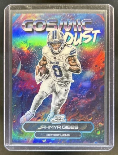 2025 Topps Cosmic Chrome Jahmyr Gibbs Base (RAW)