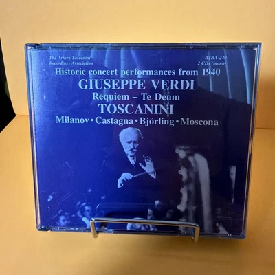 Giuseppe Verdi / Toscanini - Messa Da Requiem; Te Deum (2-CD SETJAPAN IMPORT) - Image 1 of 3