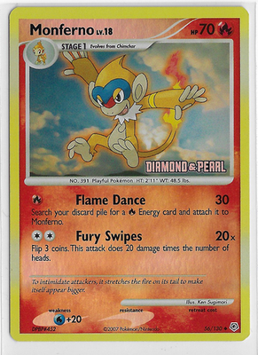 POKEMON Mysterious Treasures LP REV-HOLO BK *08* STAMPED DPBP#452