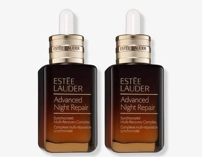 Estée Lauder Night Advanced Repair Set Of 2 Full Size Bottle 1.7 Fl Oz 50ml 