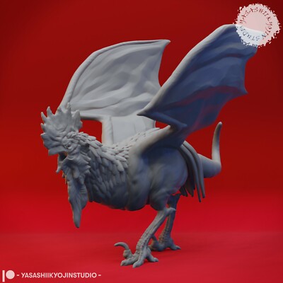 Cockatrice - Yasashii - Monster Dungeons and Dragons 32mm Fantasy D&D 