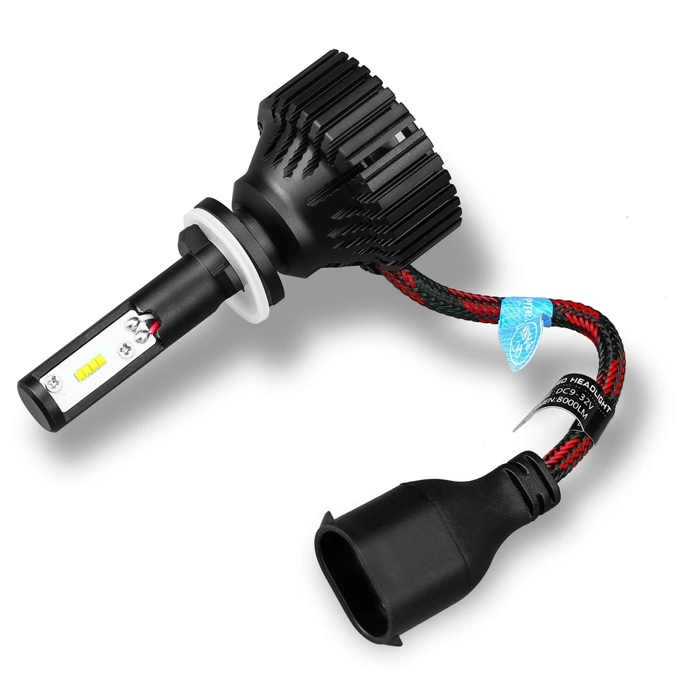 LED Headlight Bulbs for E-Z-GO Golf Cart TXT, RXV, Medalist, Workhorse-MPT 800 - Image 2 of 4
