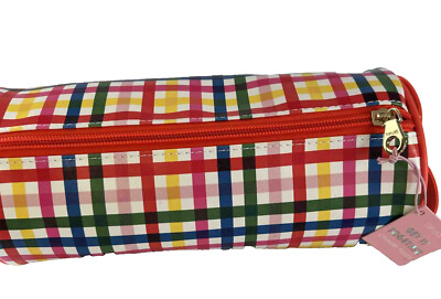 Ban.do Get It Together Cylinder Zippered Pouch, Block Party
