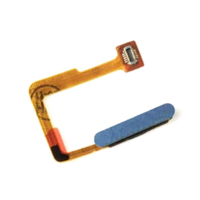 Home Menu Button Key Fingerprint Flex Cable For Xiaomi Redmi Note 12 Turbo Blue