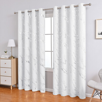 Gardinen Stores mit Ösen Blickdicht Vorhang Verdunklung Fensterschals Deko Voile