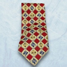DUNHILL Tie Necktie 100% Silk Made in Italy N...