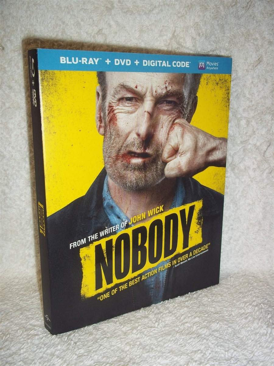 Nobody (Blu-ray/DVD, 2021) Bob Odenkirk RZA action thriller comedy
