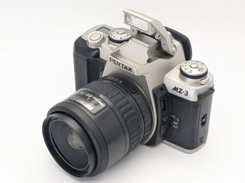 [N MINT Pentax MZ-3 Silver SLR Film Camera+smc Pentax-FA 28-70mm from Japan - Picture 3 of 20