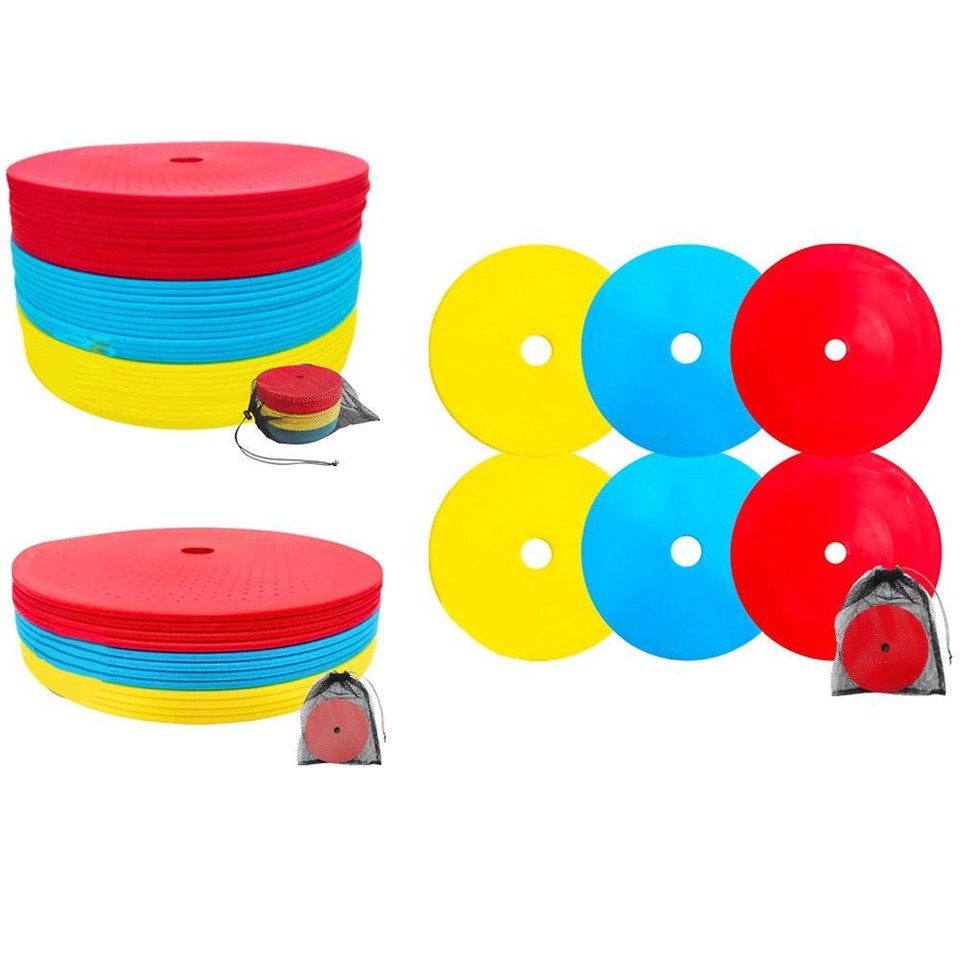 Disc Soccer Cones Football Agility Training Field Marking Cross Track