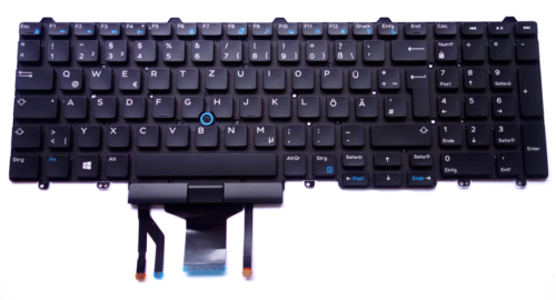 Tastatur Dell Latitude E-Serie 5580 5590 Beleuchtung Backlit Keyboard DE QWERTZ - Afbeelding 1 van 1
