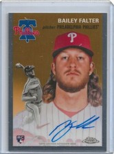 2023 Topps Chrome Platinum Bailey Falter Rookie Auto #CPA-BF Phillies
