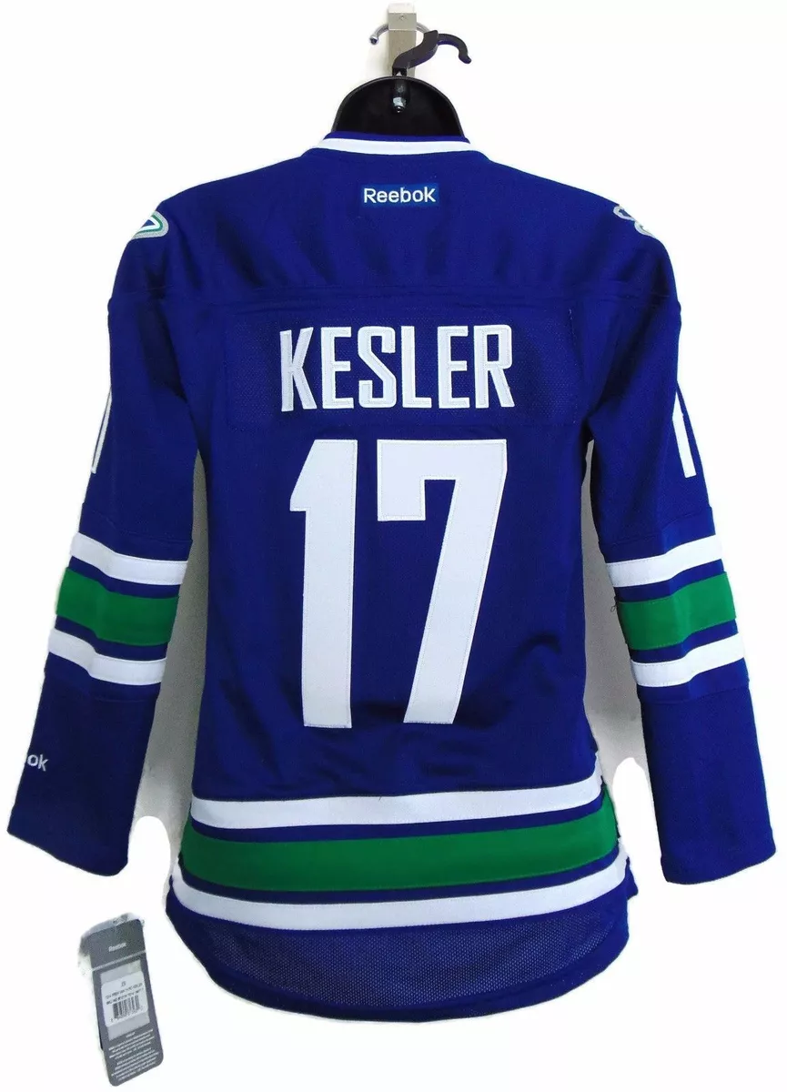 Women's Vancouver Canucks Ryan Miller Reebok Blue Premier Player