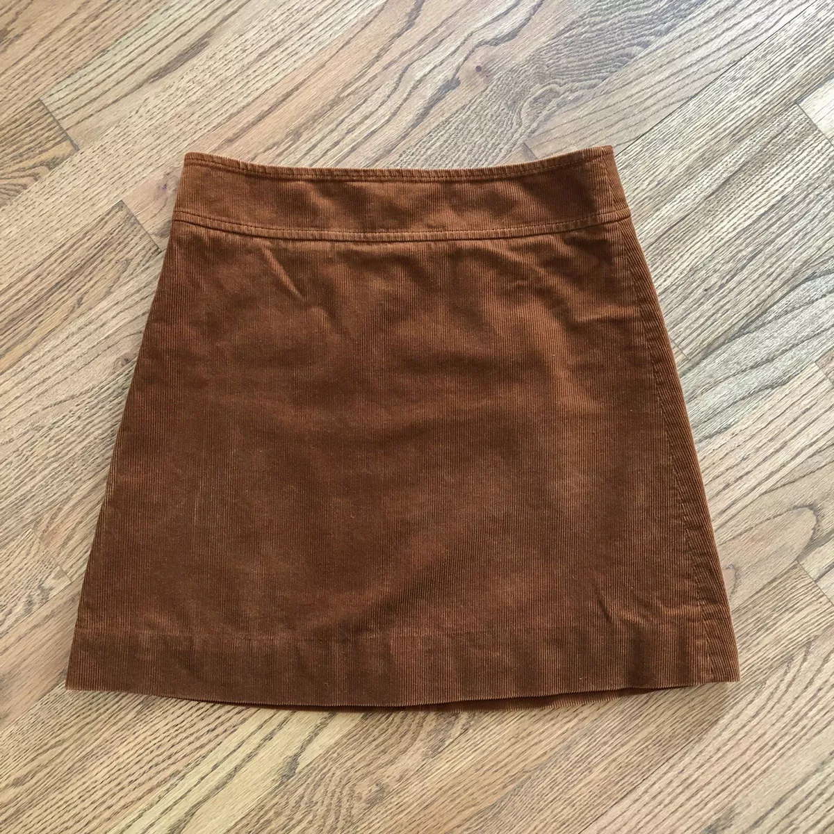 Brown corduroy cheap skirt images