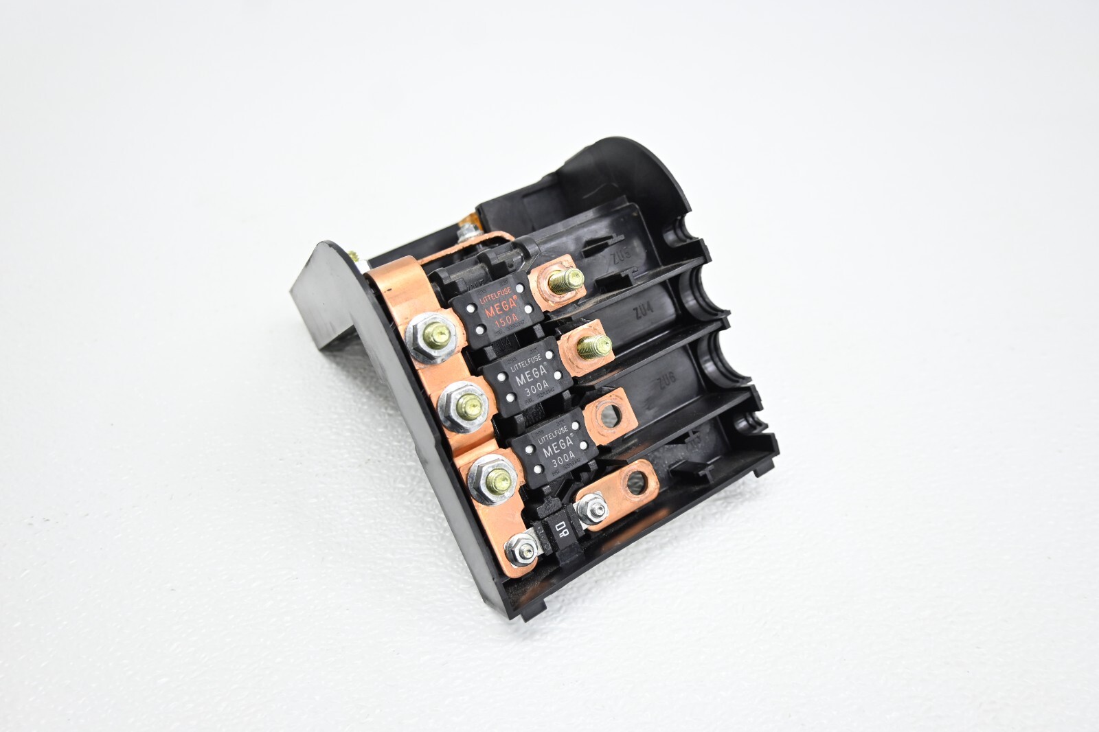 ⭐ 03-12 Bentley Continental Rear Battery Terminal Fuse Relay Box Holder Oem
