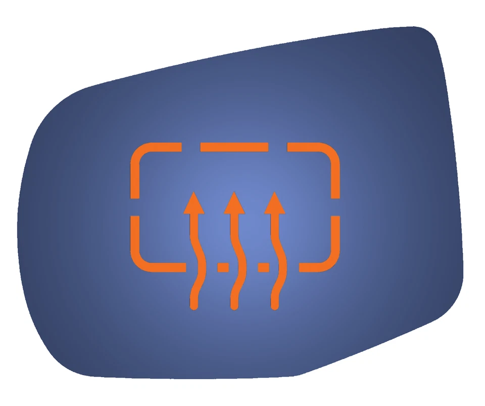 Novo Espelho de Substituição Plano Esquerdo para 14-16 Acura MDX Sem Placa de Apoio - Imagem 4 de 4