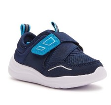 Athletic Works Sneakers Criss-Cross Strap Hook  Loop Blue Infant Boy 2C