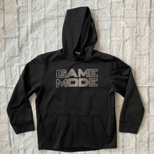 The Childrens Place sport youth boys L 10-12 pullover game mode hoodie black