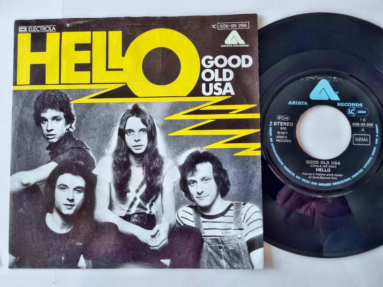 Hello - Good old USA 7'' Vinyl Germany