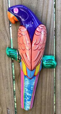 Talavera Bird Handmade Parrots Mexican Pottery Hanging Patio Decor