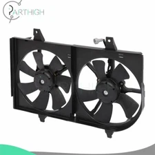 Radiator Condenser Cooling Fan Assembly Car Electric For 2002-2004 Infiniti I35