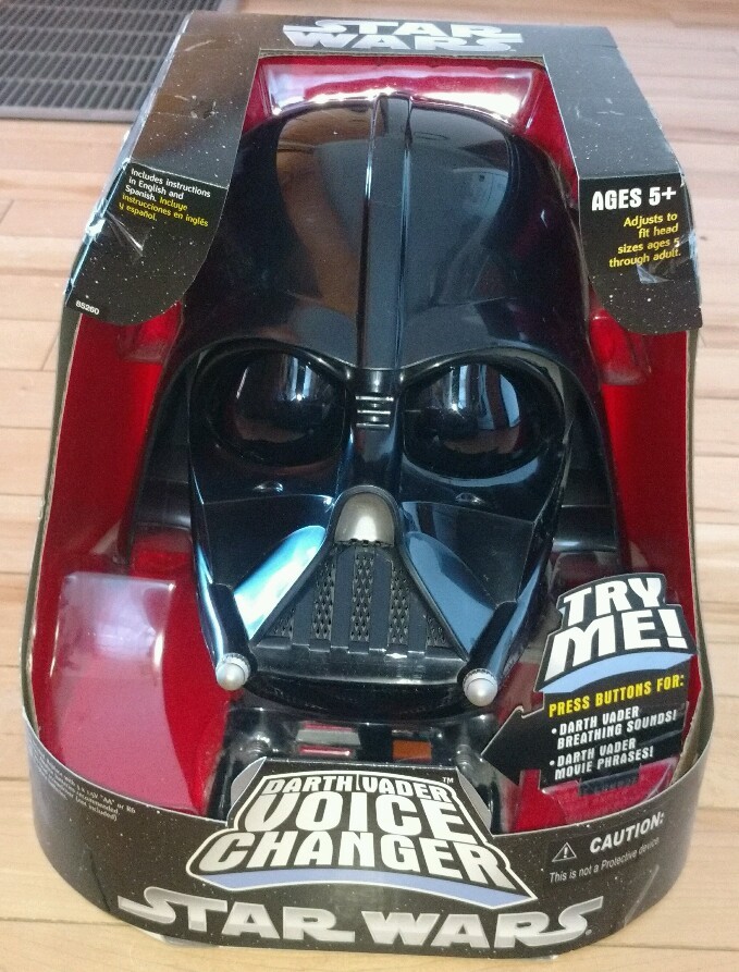 SF・ファンタジー・ホラー Darth Vader Voice Changer Hasbro Star Wars Darth Vader Voice Changer Head factory sealed