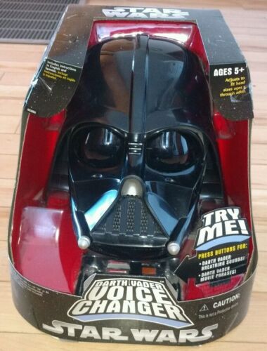 Hasbro Star Wars Darth Vader Voice Changer Head factory sealed with 3 modes - Picture 1 of 7