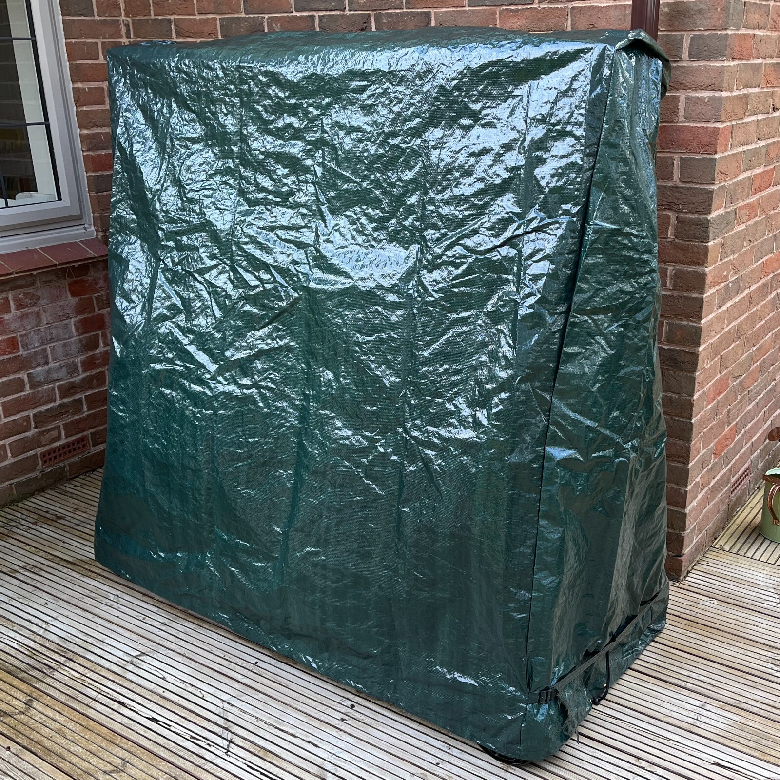 Waterproof Table Tennis Ping Pong Table Cover Garden Outdoor PE (185cm x 165cm)