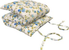 Twin Floor Rolling Futon Mattress, Cotton Shikifuton Mat 3x39x80 Rose Blue