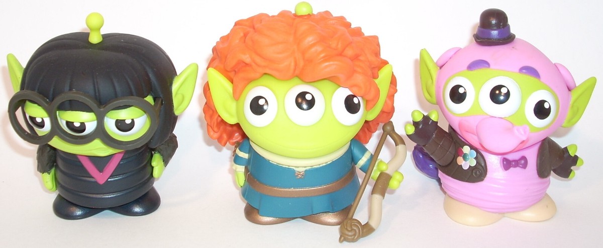 Disney Pixar REMIX ALIEN Lot of 9 Vinyl Figures Toy Story