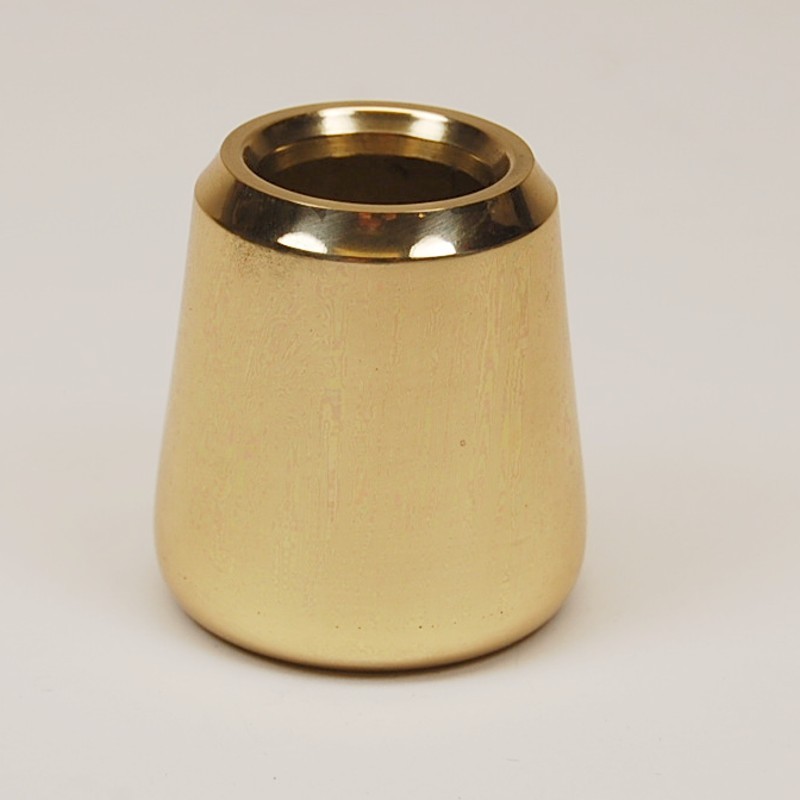 Brass CANDLE FOLLOWERS Multiple sizes & quantities. WAX SAVER, TOPPERS