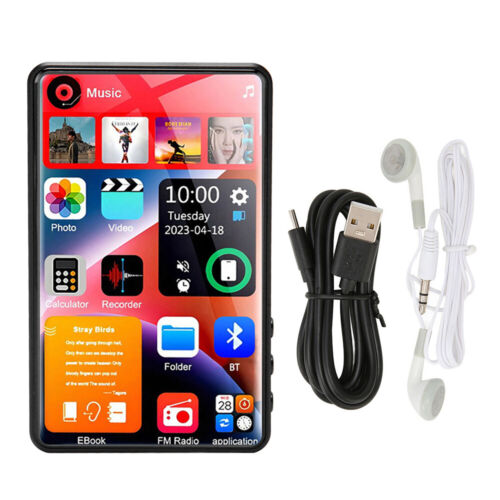 4" Full Touch Screen Bluetooth 5.2 MP3 Music HiFi Sound MP4 Video Player 2025 - Picture 20 of 26