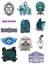 Haunted Mansion Sticker Pack
