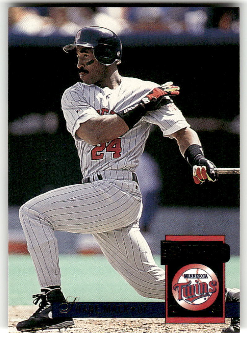 Shane Mack 1994 Donruss #253 Minnesota Twins