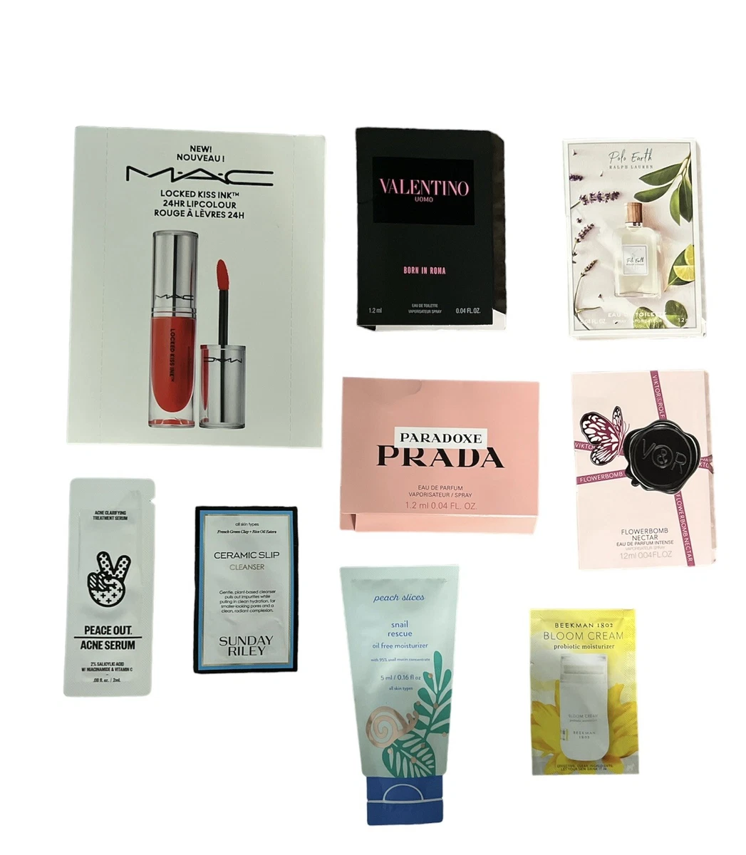Ulta Beauty Samples Travel Size Skincare Fragrance Perfume Lip Color