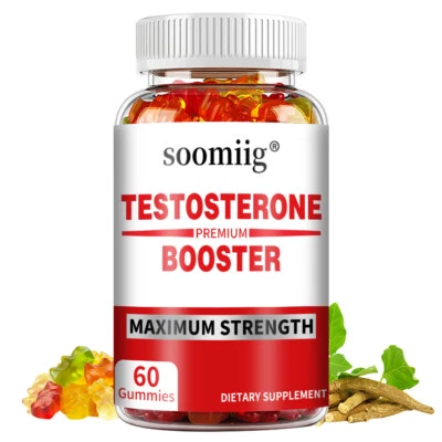 SOOMIIG Testo Booster Gummies For Men Improve Daily Energy And Muscle Strength