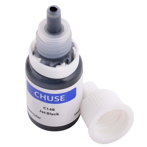 CHUSE Microblading Pigmente Permanent Make-up Eyeliner schwarz Tattoo Tinte Creme Gel - Bild 9 von 19