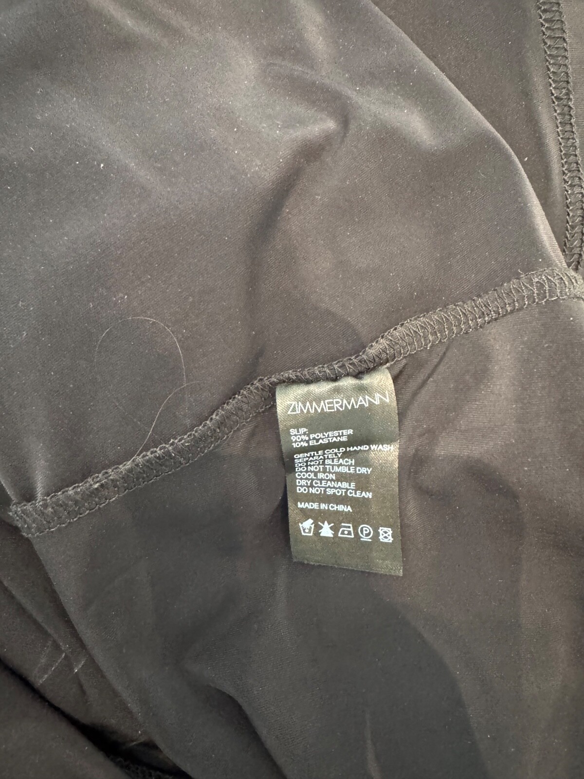 Zimmermann Black Dress Sheer, Ruffles, Polkadots, Size 2