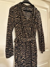 Fashion Nova Tiger Stripe Animal Print jumpsuit Women Halloween costume Sm