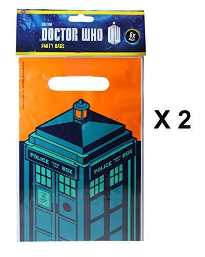 DOCTOR WHO BBC Worldwide Partyware Party Bags Loot Bags 12 Pieces